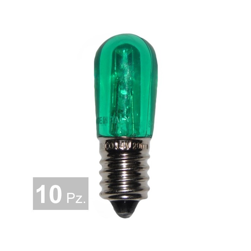 14V 3 green LED lamp